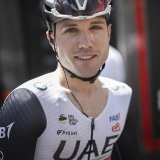 Marc Hirschi a fêté son premier succès de la saison en Ardèche. KEYSTONE/GIAN EHRENZELLER